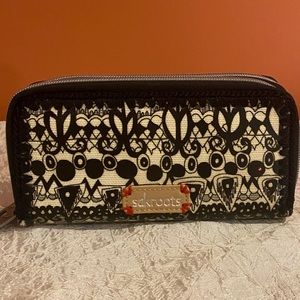 Sakroots Double Zip Wallet - EUC